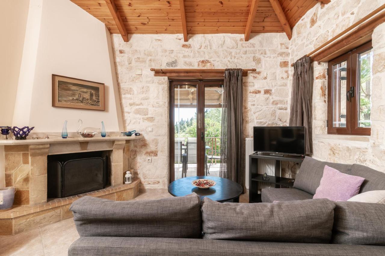 Vozas Villas - Traditional Houses With Great View تراغاكي المظهر الخارجي الصورة