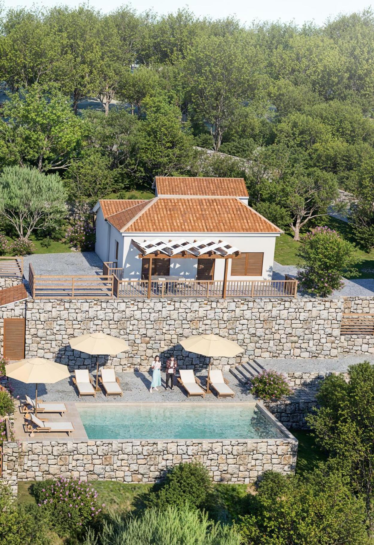 Vozas Villas - Traditional Houses With Great View تراغاكي المظهر الخارجي الصورة