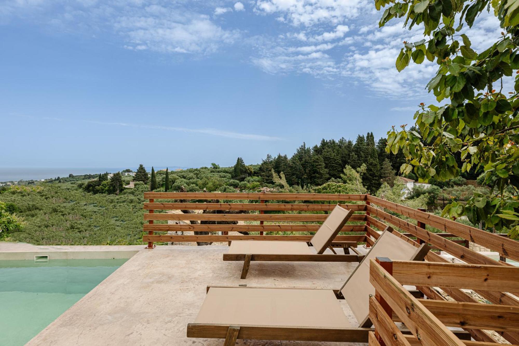 Vozas Villas - Traditional Houses With Great View تراغاكي المظهر الخارجي الصورة
